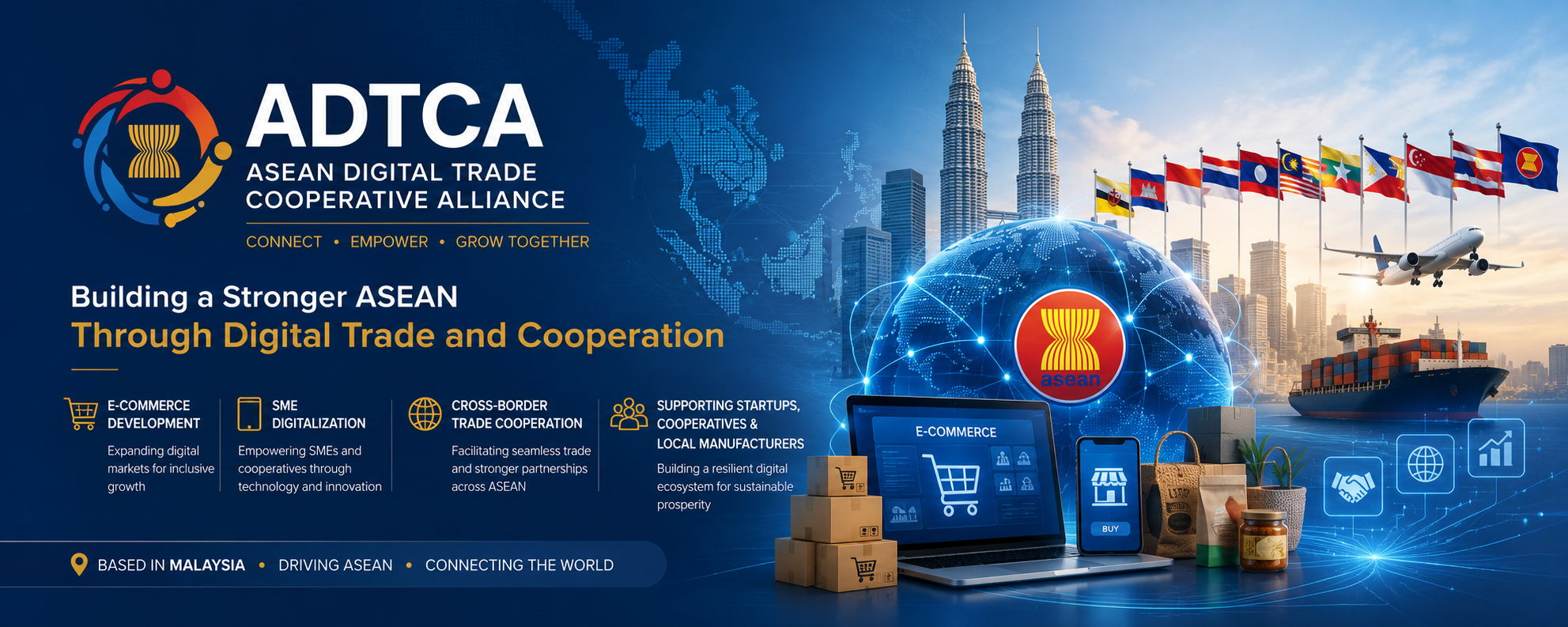 ASEAN Digital Trade Cooperative Alliance (ADTCA) Banner